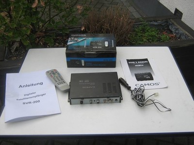 Digital Satelliten Video Receiver Camos Model SVR-200 Mit FB Handbuch Und OVP