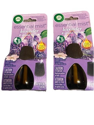 Air Wick Essential Mist Refill, Lavender & Almond Blossom, 0.67 Oz ( 2 )