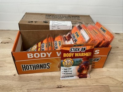 HotHands Supersize Body Warmer w/ Adhesive Stick-On (39 count)