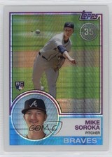 2018 Topps Silver Pack 1983 Design Chrome Update Series Mike Soroka #115 11qd