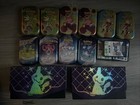 Lot Pokémon mini tins (151 et PAF) + 2 ETB VIDES (PAF) + 250 codes JCC