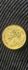 Antique George IV Copper Farthing 1823 Coin