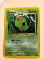 Caterpie 53/75 Pokemon Neo Discovery Unlimited Yuka Morii