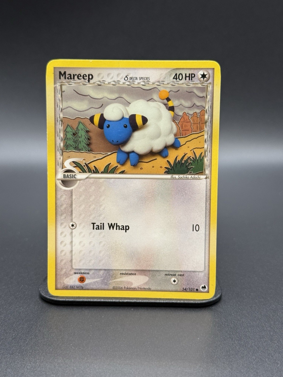 Mareep (Delta Species) 54/101 Dragon Frontiers Regular (LP)