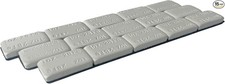1 oz, Grey, 15 pcs, Wheel Adhesive Stick-on Weight Mellow Style WW-100RG15