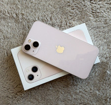 Apple iPhone 13 Smartphone 256 GB Rosa, Slate Stil, Originalverpackung (OVP)
