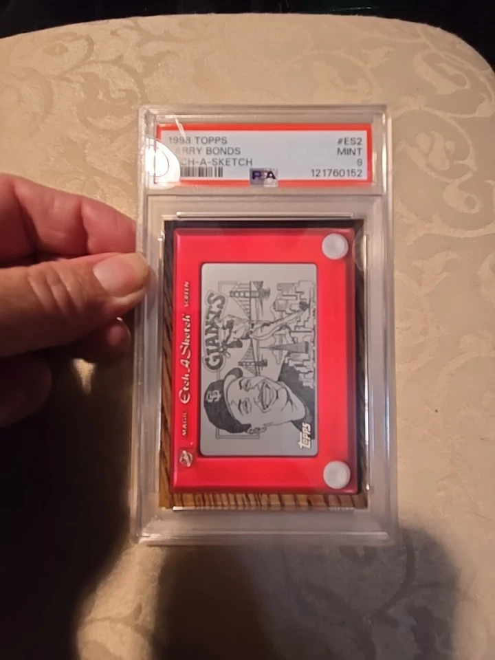 Topps Barry Bonds 1998 grabado-A-boceto #ES2 baja población Foto 4 de 4