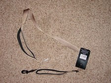 Dog Leash, Kong Ultra Durable Our Strongest Comfort Traffic Leash 4'x1" Tan