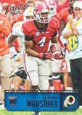 2016 Panini Prestige #235 Keith Marshall REDSKINS RC