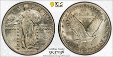 1923 Standing Liberty Quarter - PCGS MS63 - Gorgeous Original Coin w/True View!