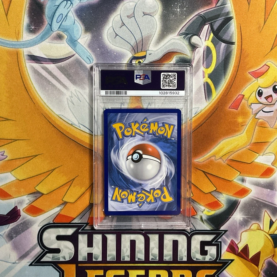 Near Mint PSA 8 Pokemon Sun & Moon Powers Collection Espeon Deoxys GX SM240 - Image 2 of 2