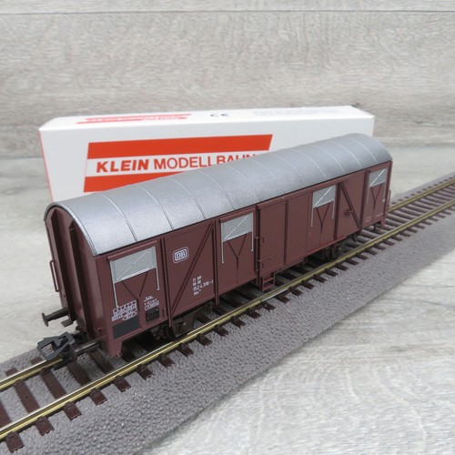 KLEIN MODELLBAHN 3015 ?? - H0 - DB - gedeckter Güterwagen - OVP ?? - #U21648 | Condition: Gebraucht