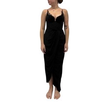 Zimmermann Women’s Long Coctail Dress 100% Silk Sleeveless Old Money Black Sz 2