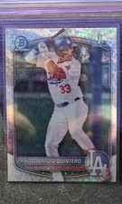 2025 Bowman - Chrome Prospects Eduardo Quintero #BCP-115 Mini-Diamond Refractor