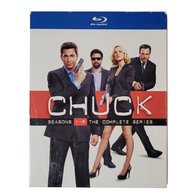 Chuck: The Complete Series (Blu-ray, Seasons 1-5) Action Comedy Spy Show
