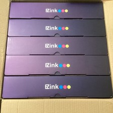 EZink Premium Toner Cartridge TN225 TN221 5 Pack 2 Black, Magenta, Yellow Cyan