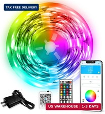 DAYBETTER LED Strip Lights 110ft, Smart Lighting Strips with App Remote Control,