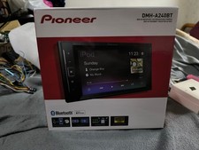 autoradio 2 din nuovo pioneer dmh-a240bt bluetooth usb aux 3 rca usc sub equaliz