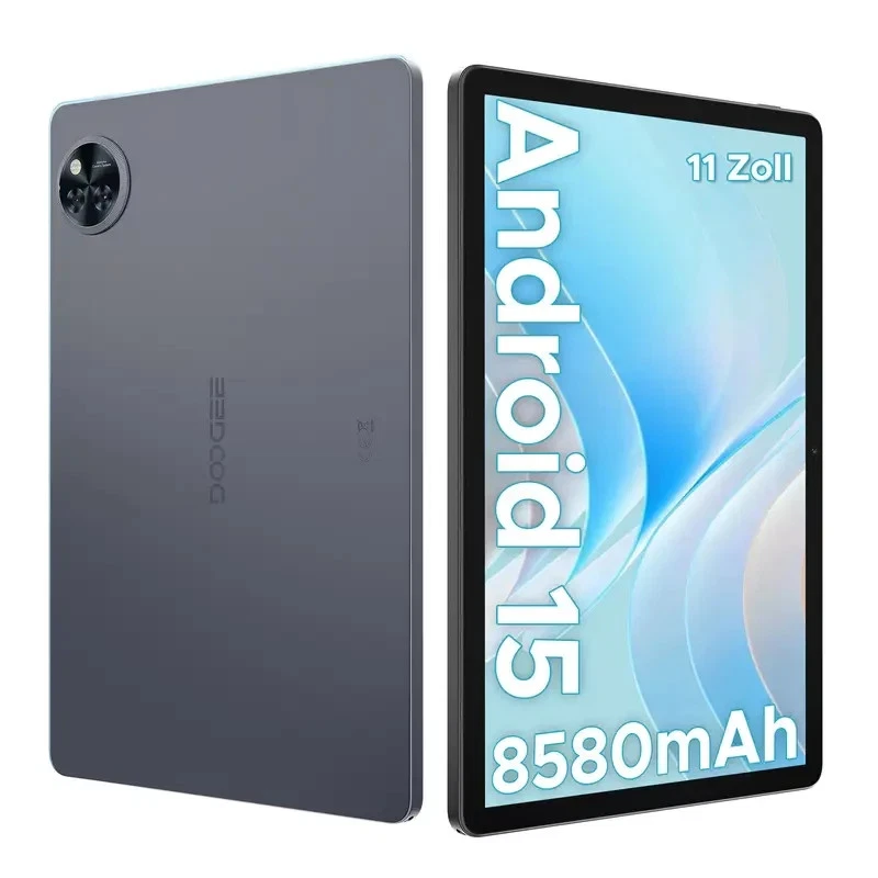 DOOGEE U11 Android 15 Tablet 11 Zoll 16GB +128GB 8580mAh Gaming Tablet NEU & OVP