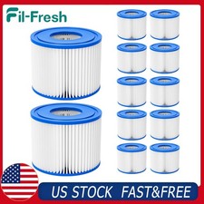 Fil-Fresh Type VI SPA and Hot Tub Filter Replaces 90352E,Lay-Z Spa Set of 4/8/12