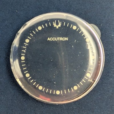 Bulova Accutron Spaceview 1220E Snap Dome Watch Crystal 29.0mm - Aftermarket