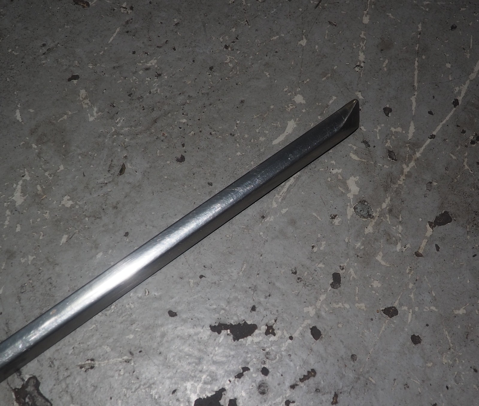 1965-1974 Rolls Royce Silver Shadow SWB Left Side SIll Chrome Trim Strip OEM