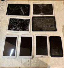 Lotto 8 tablet difettosi Asus, Samsung e generici | Non Funziona | Schermo rotto