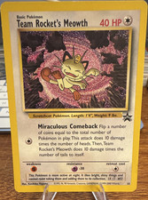 Team Rocket's Meowth #18 Prices | Pokemon Promo | Pokemon Cards