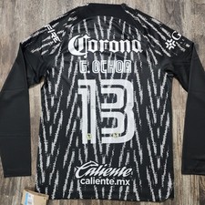 Camiseta de fútbol de portero Nike Club América 2023 Guillermo Ochoa para hombre M Liga MX