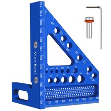 3D-Gehrungswinkel Aluminium, Multifix, 22,5-90°, Holzbearbeitung, Bau, Ingenieur