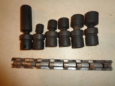 Snap-On 6 pc. IPF & IPDF Swivel Impact Socket Set , 3/8'' Dr., USA