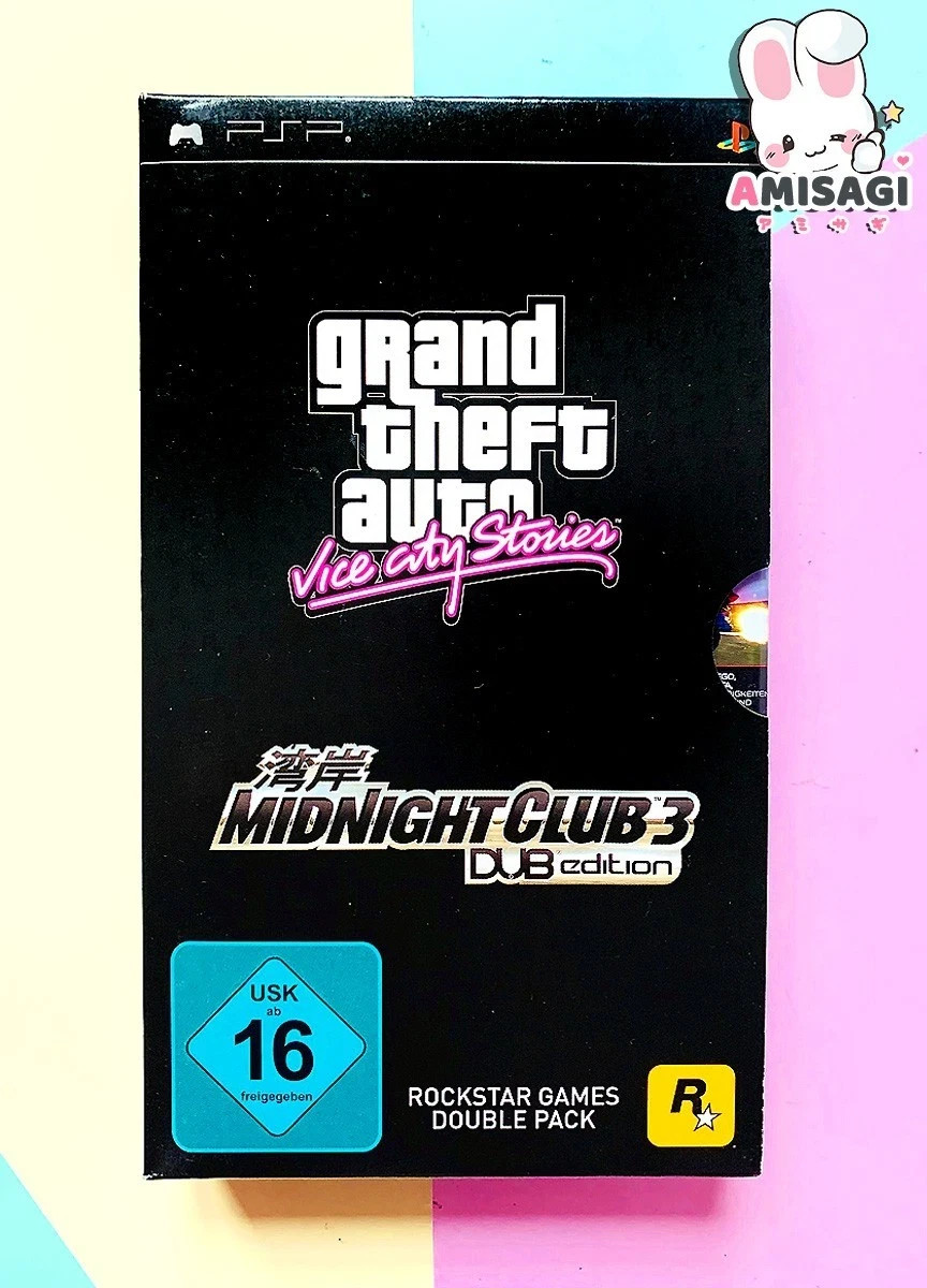 Grand Theft Auto: Vice City Stories + Midnight Club 3 - Double