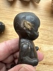 VINTAGE BLACK BISQUE DOLL SET OF TWO INC COAT  N HATS — photo 10