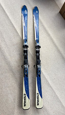 Völkl Women’s All-Mountain Skis 163cm Blue/White w/ Marker Bindings 100mm