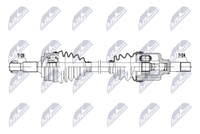Antriebswelle NTY NPW-PE-131 FüR Peugeot 308 2 SW THP 110