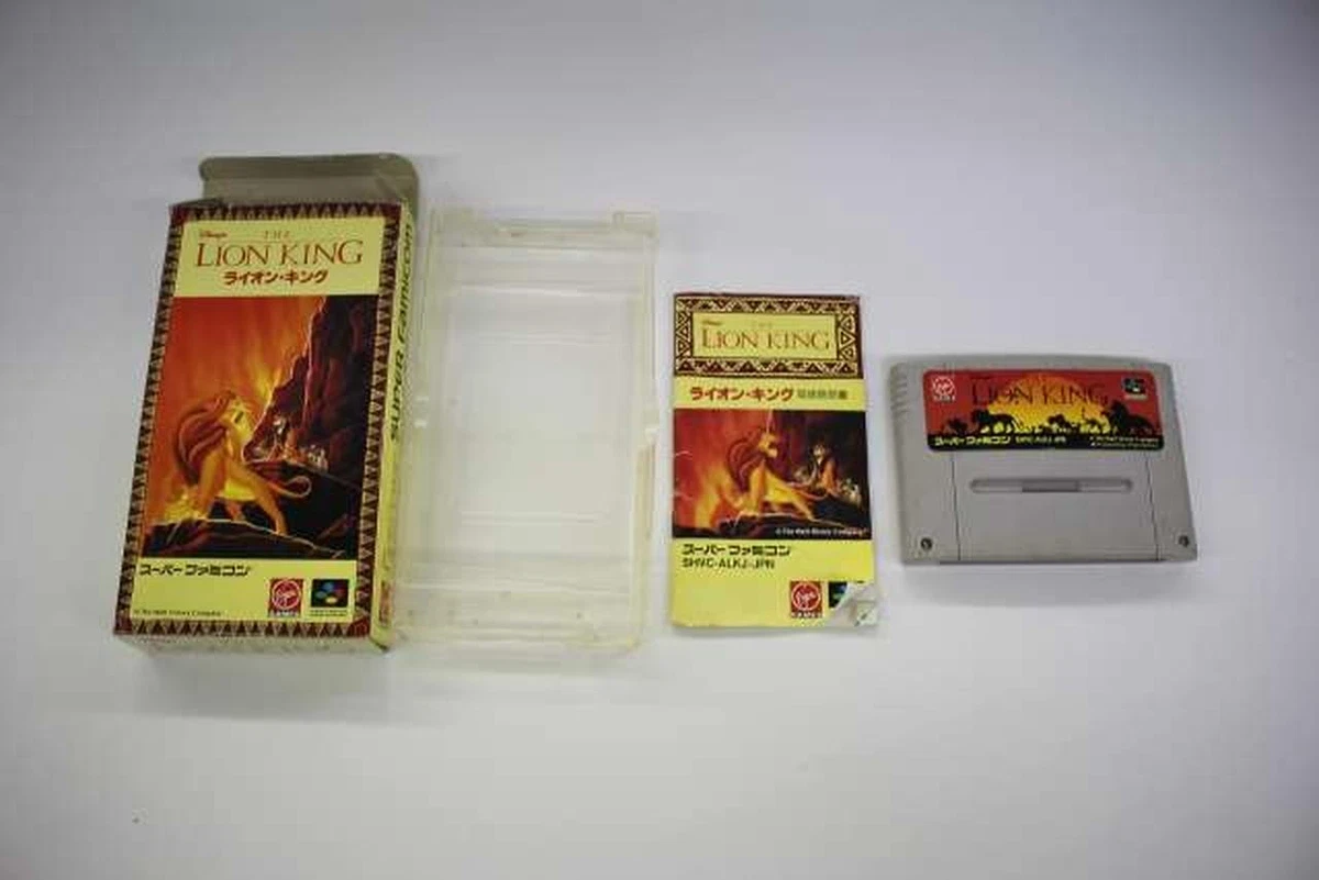 The Lion King Boxing Nintendo SNES Video Games for sale | eBay