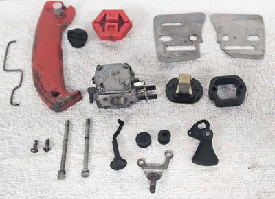 #ad VTG Homelite Super XL Chainsaw Tillotson Carburetor Reeds amp; Misc Hardware VTG $58.49