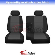 Rf Front 6040 Split Bench Seat Covers For Toyota Tacoma 1995-2000 Black