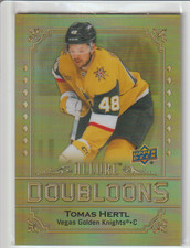 Thomas Hertl 2024-25 Upper Deck Allure Doubloons SSP Insert Card #DB-15