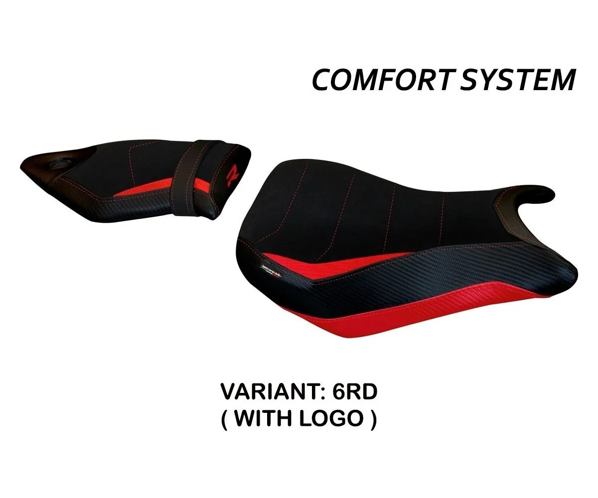 Seat saddle cover Spira 2 Comfort System Red TPZ BMW S 1000 R 2014 2020 Aw