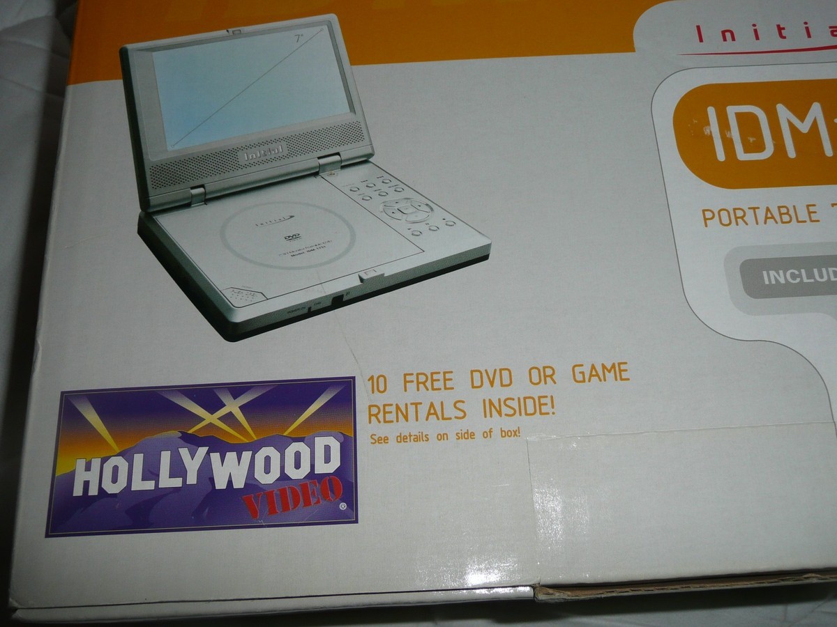 Initial IDM-1731 Portable DVD Player (7