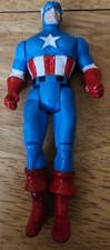 1993 Toy Biz - Marvel Super Heroes - CAPTAIN AMERICA Action Figure  Shield