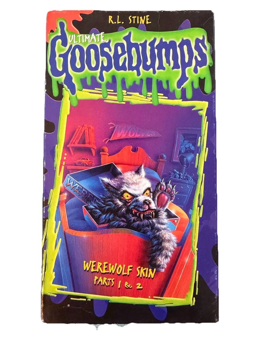 Ultimate Goosebumps Werewolf Skin Parts 1 & 2 VHS Horror R. L