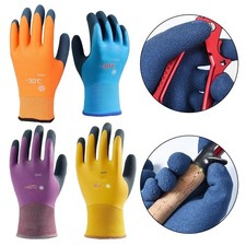 Latex Coated Thickened Work Gloves for Fishing Hiking and Sports