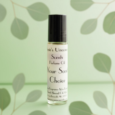 Eucalyptus Essential Oil scented 10ml Roll on Bottle PERFUME BODY OIL FRAGRANCE