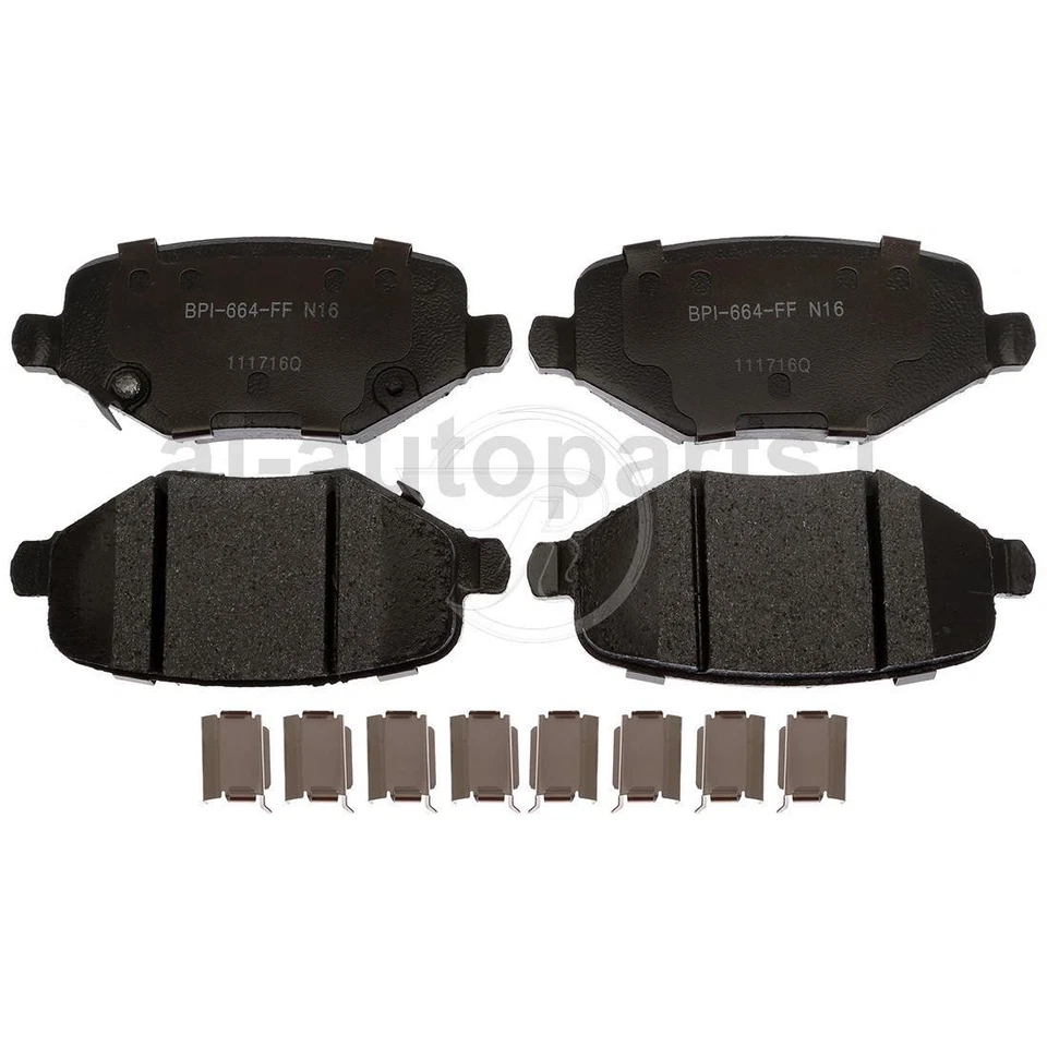 Kit de pastillas de freno delanteras traseras para Dodge Journey 2013 Foto 4 de 4