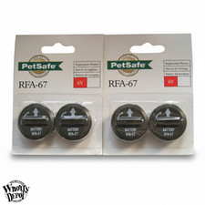 PetSafe RFA-67 6 Volt Replacement 4-Batteries Basic Bark Collar Compatible 2Pack