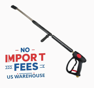 #ad AR AL345 Dual Lance Trigger Gun 4000 PSI 1 4quot;x40quot; Stainless Steel Vented Grip $185.13