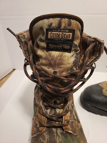 Guide Gear Thinsulated Stivali stringati mimetici ultra impermeabili, da uomo taglia 11? - Foto 8 di 24