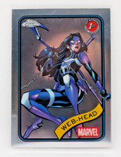 2025 Topps Chrome Marvel - 1st Apperance #32 - WEB-HEAD